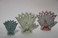 Three Haeger Pottery Figural Vases Height of tallest 15 1/4 inches. — 1930s/1940s