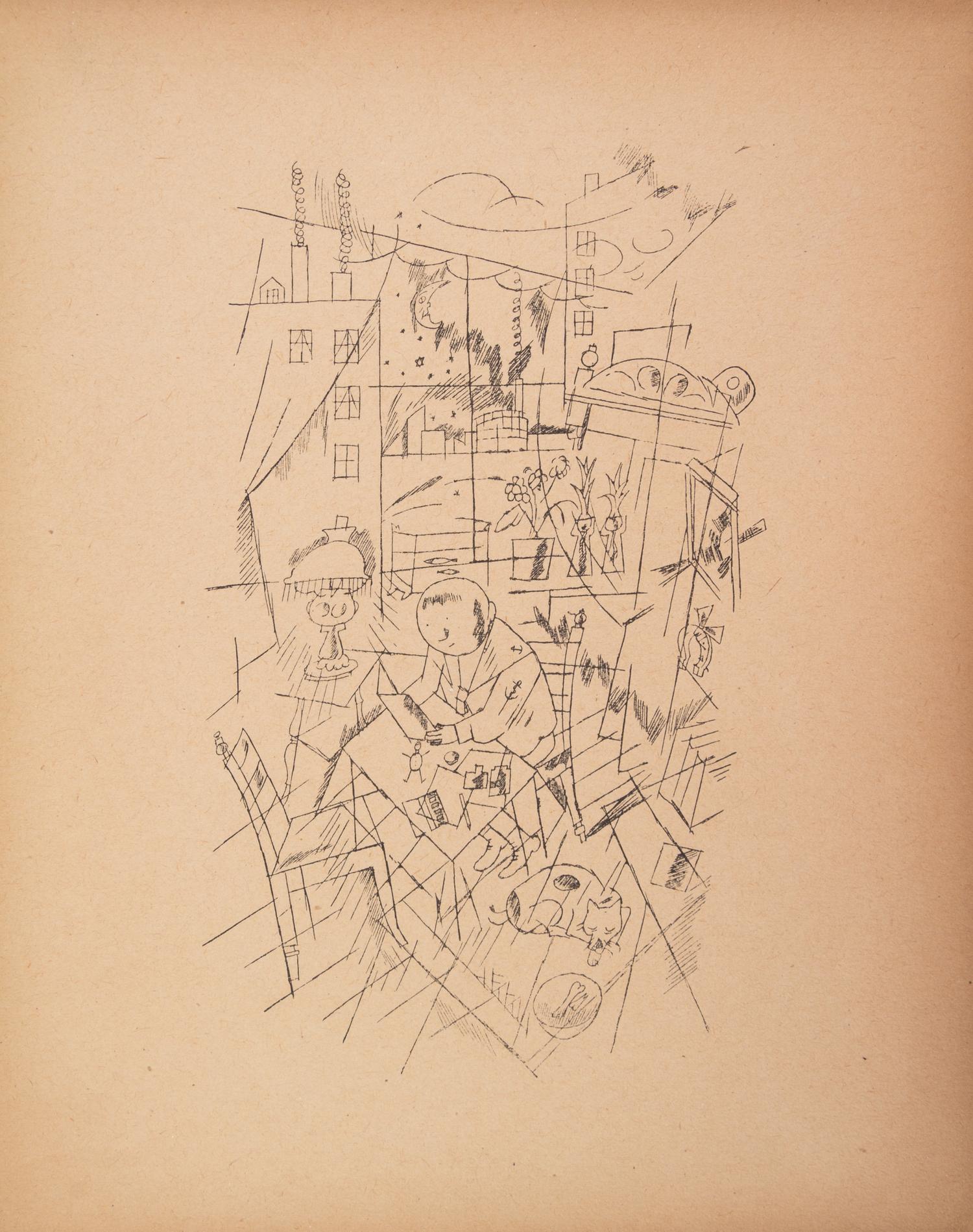 (GROSZ, GEORGE) SCHONLANK, BRUNO. Sonniges Land. Berlin, 1920. First edition.