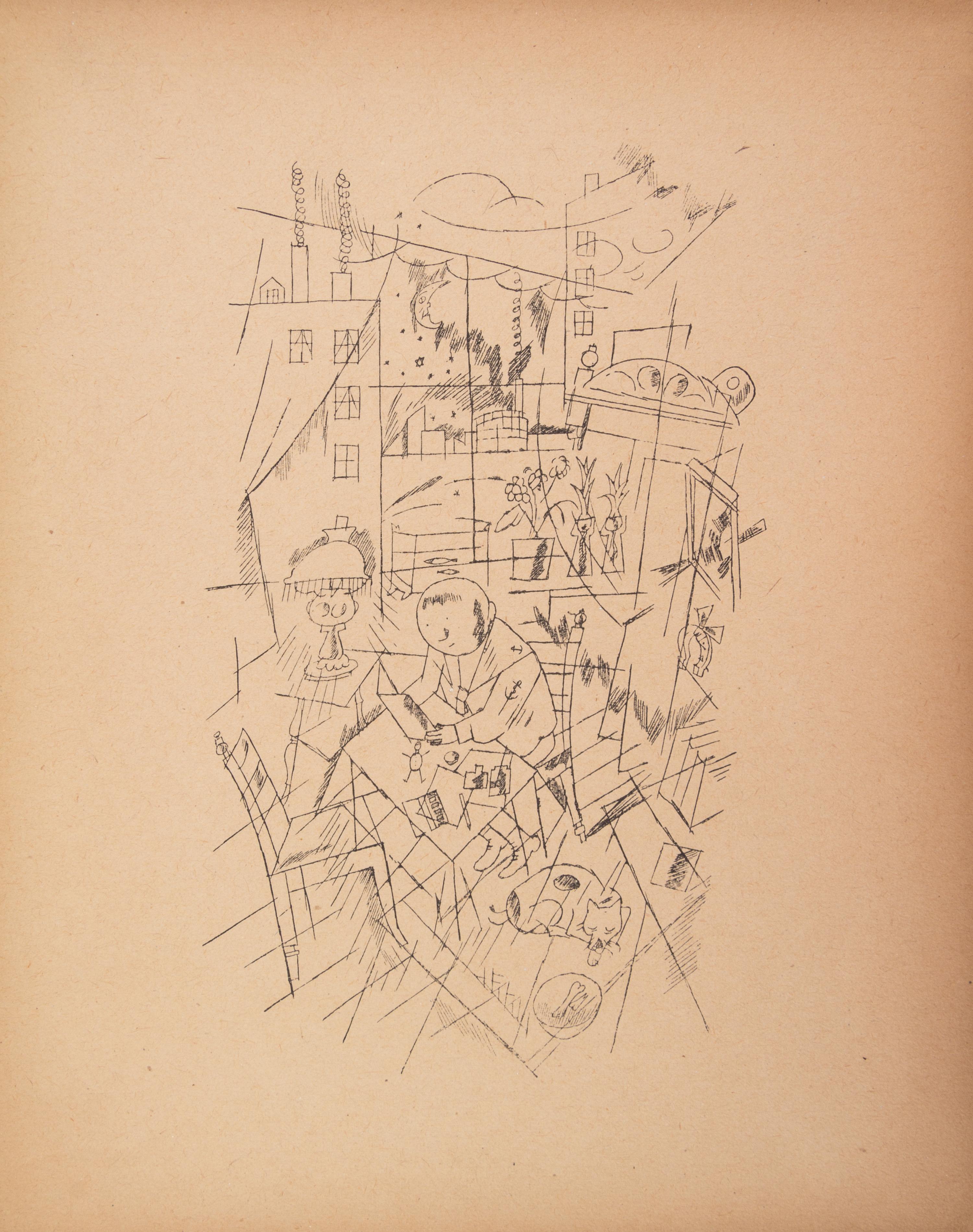 (GROSZ, GEORGE) SCHONLANK, BRUNO. Sonniges Land. Berlin, 1920. First edition.