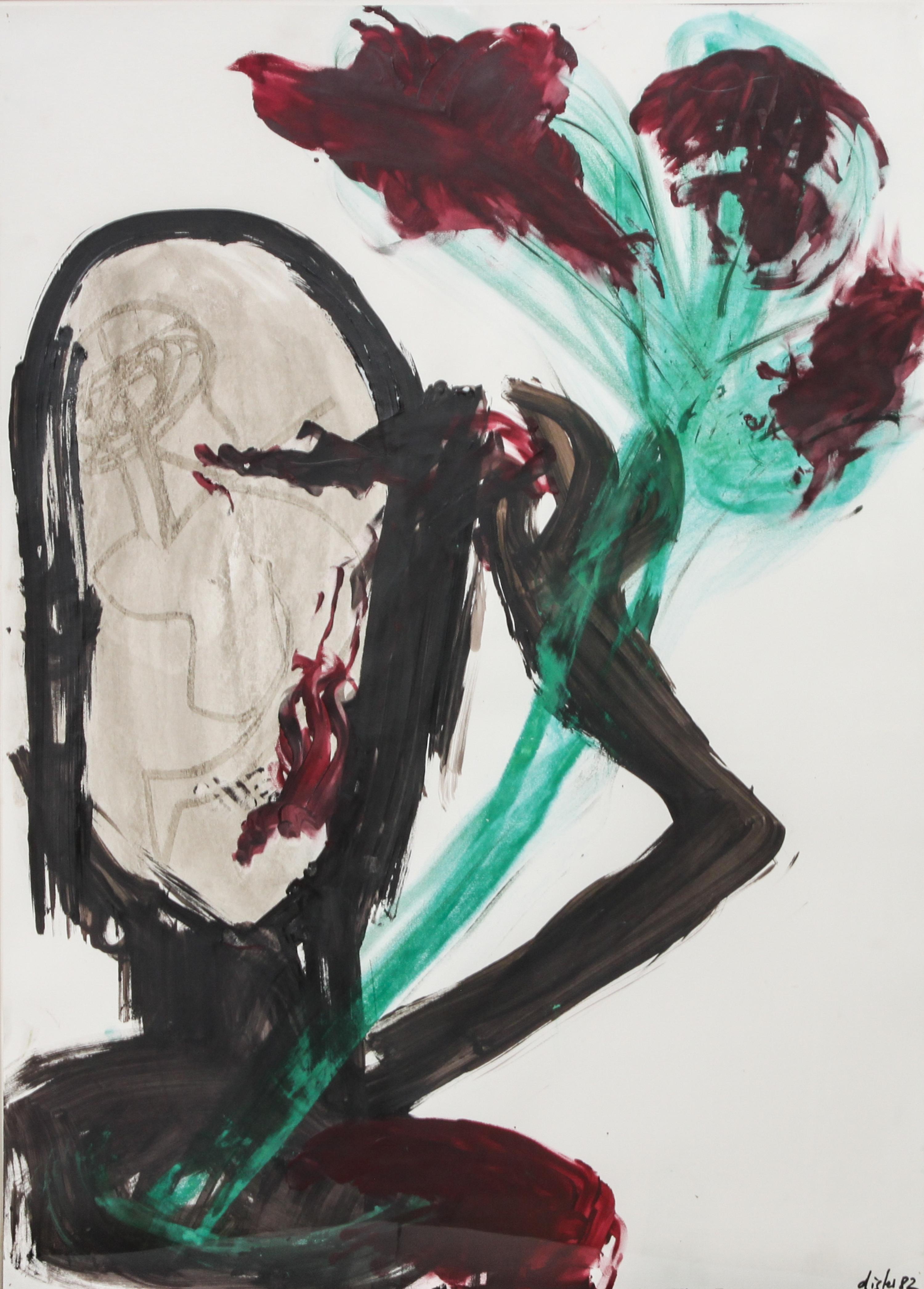 Martin Disler, (Swiss, 1949-1996), Untitled, 1982