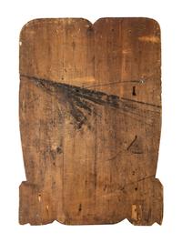 A Victorian Carved Walnut Figural Relief Panel