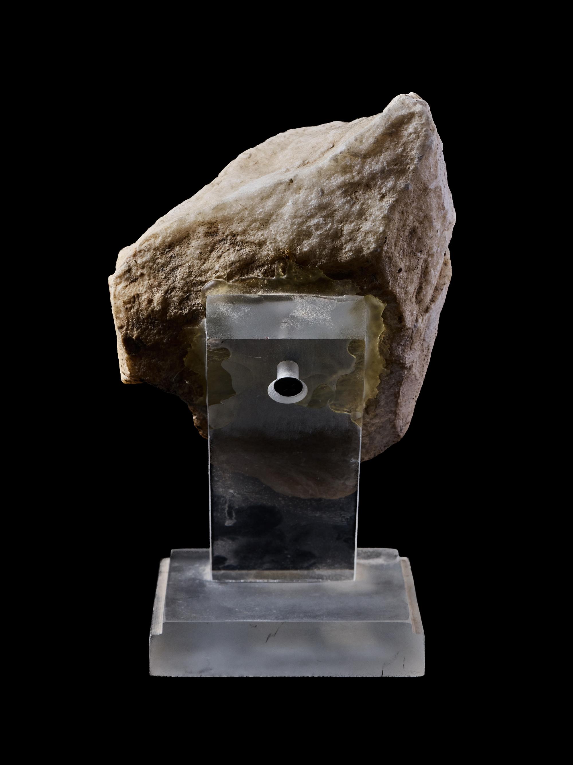 A Roman Marble Head of a Veiled Woman