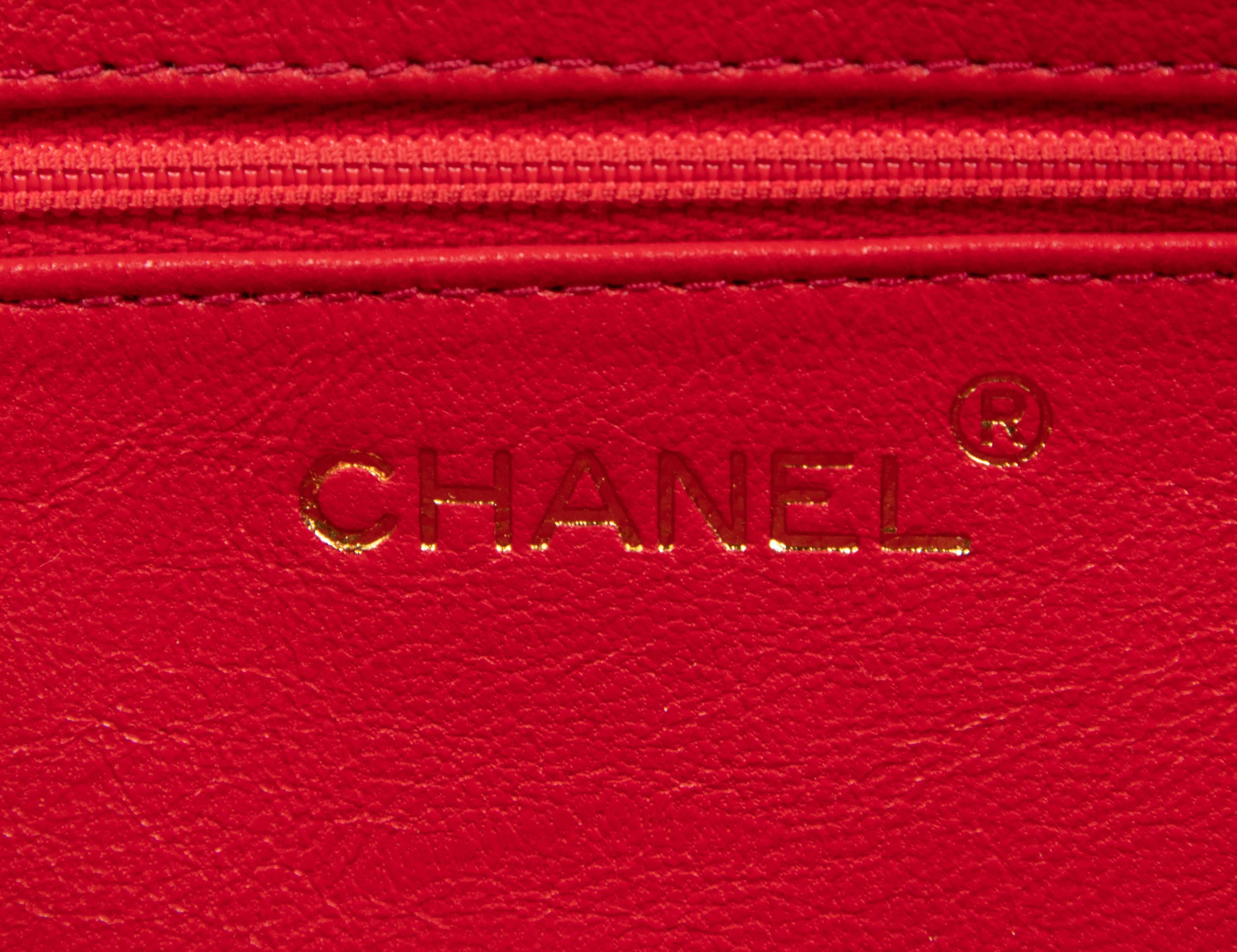 Chanel Quilted Leather Hand Bag, 1989-1991