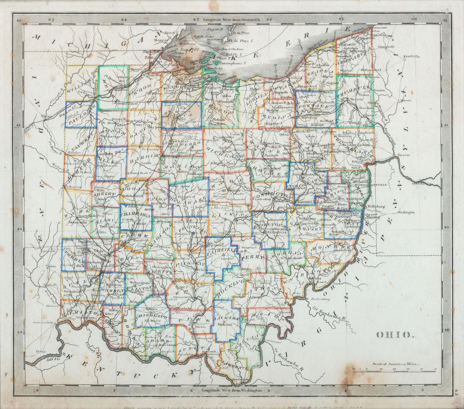 BURR, David A. (1803-1875). Ohio . New York City, New York, 1831.
