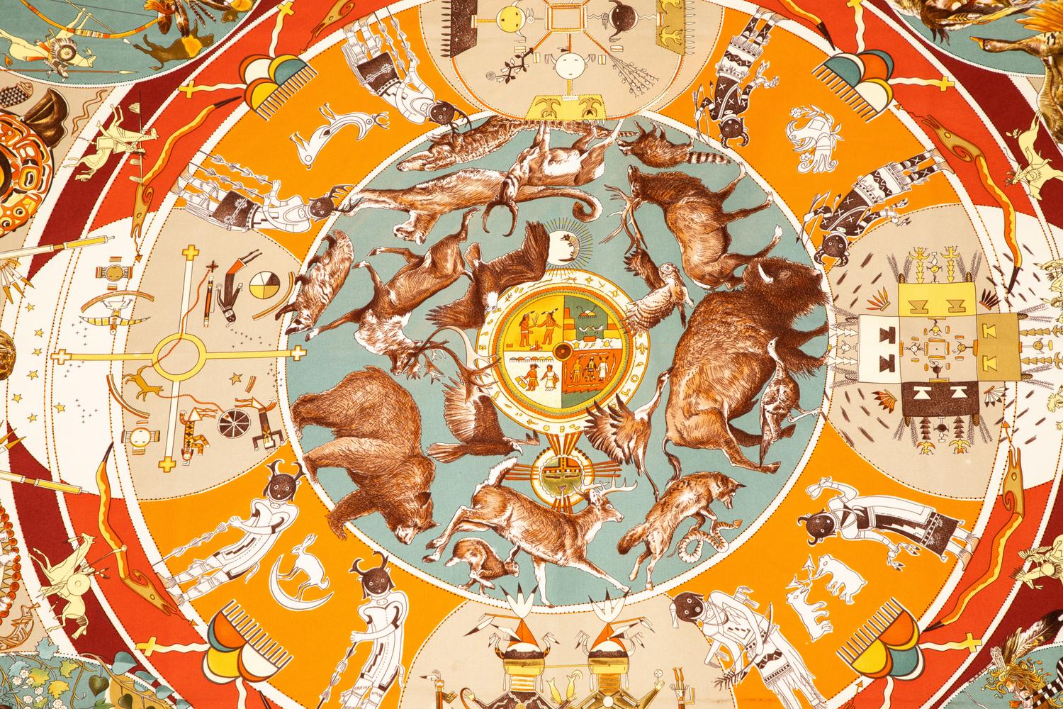 Hermès 90cm Silk Scarf