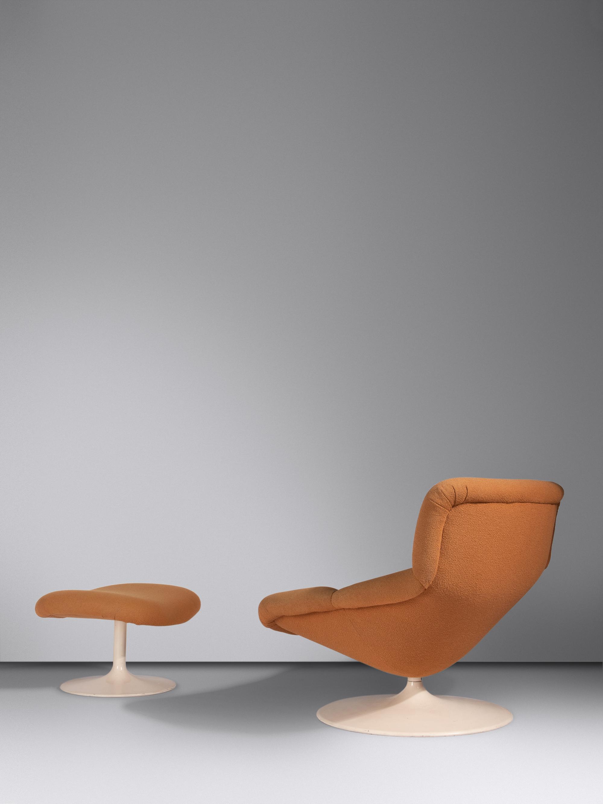 Lounge Chair and Ottoman, model F518 Artifort, France