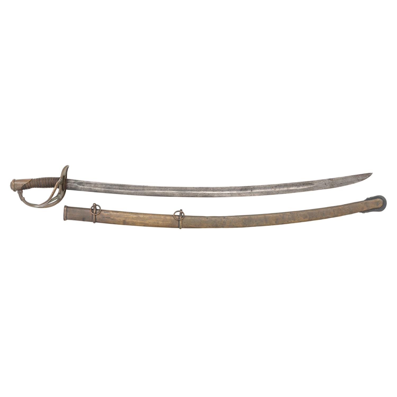 Leech & Ridgon Cavalry Officer's Saber with Brass Scabbard