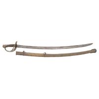 Leech & Ridgon Cavalry Officer's Saber with Brass Scabbard
