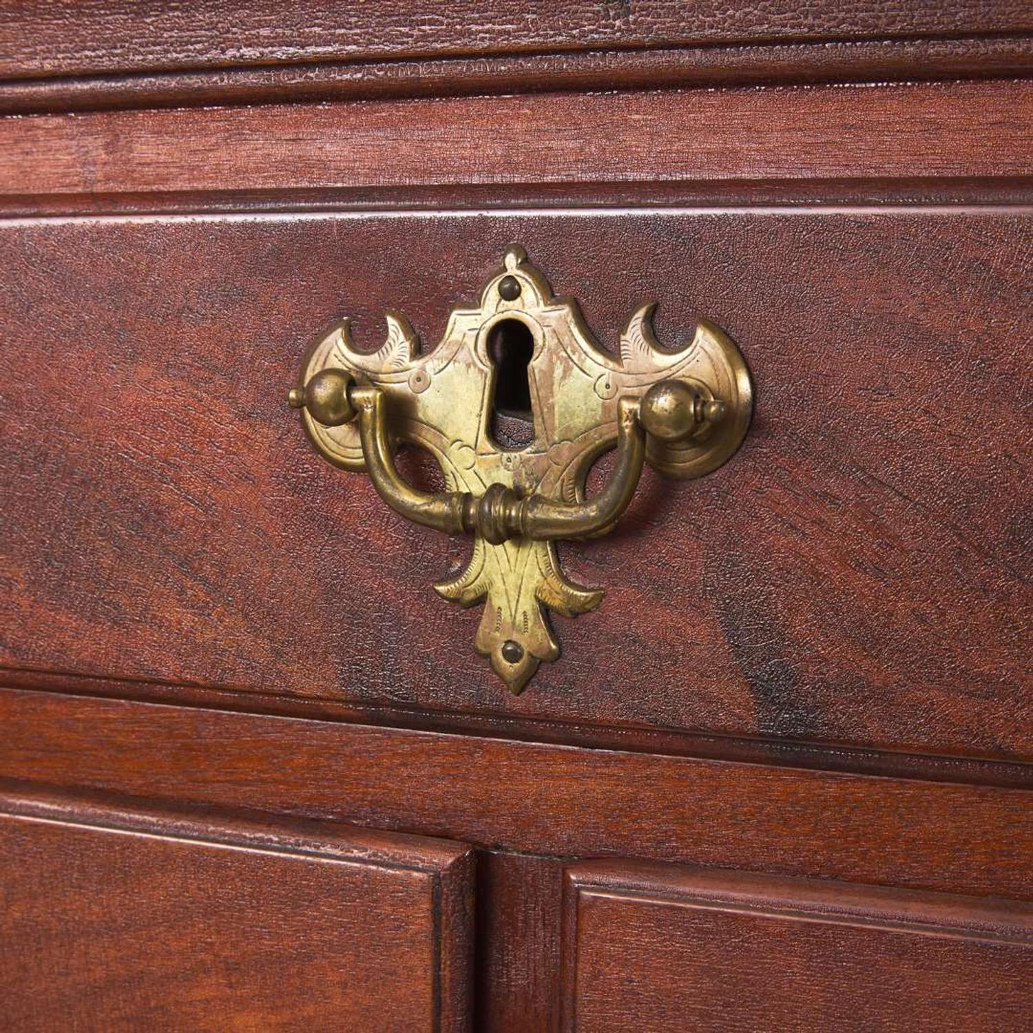 A Queen Anne walnut high chest Probably Pennsylvania, 18th century