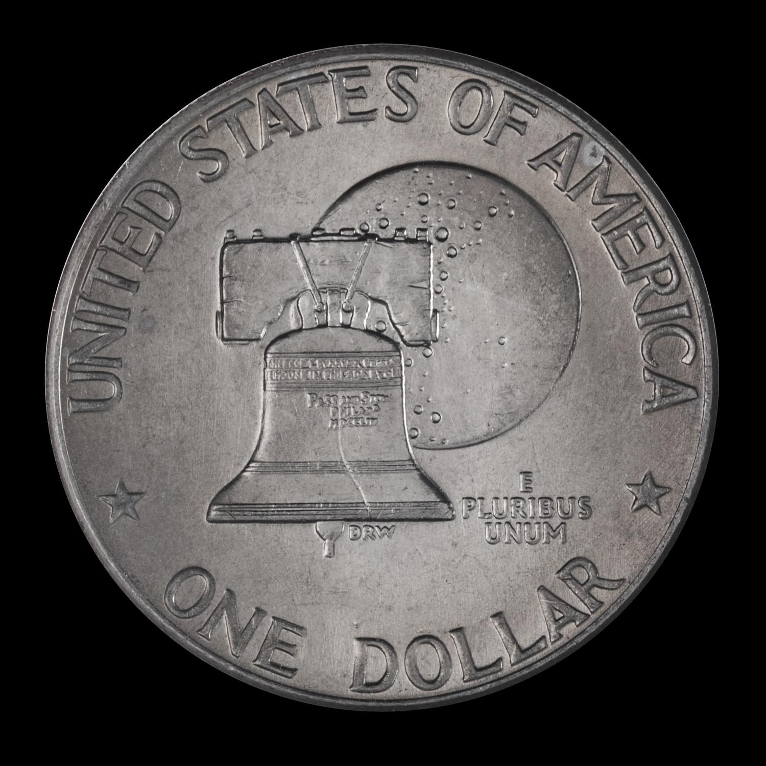A United States 1976-D Eisenhower: Type 2 $1 Coin — NGC GRADED MS66