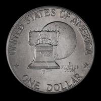 A United States 1976-D Eisenhower: Type 2 $1 Coin — NGC GRADED MS66