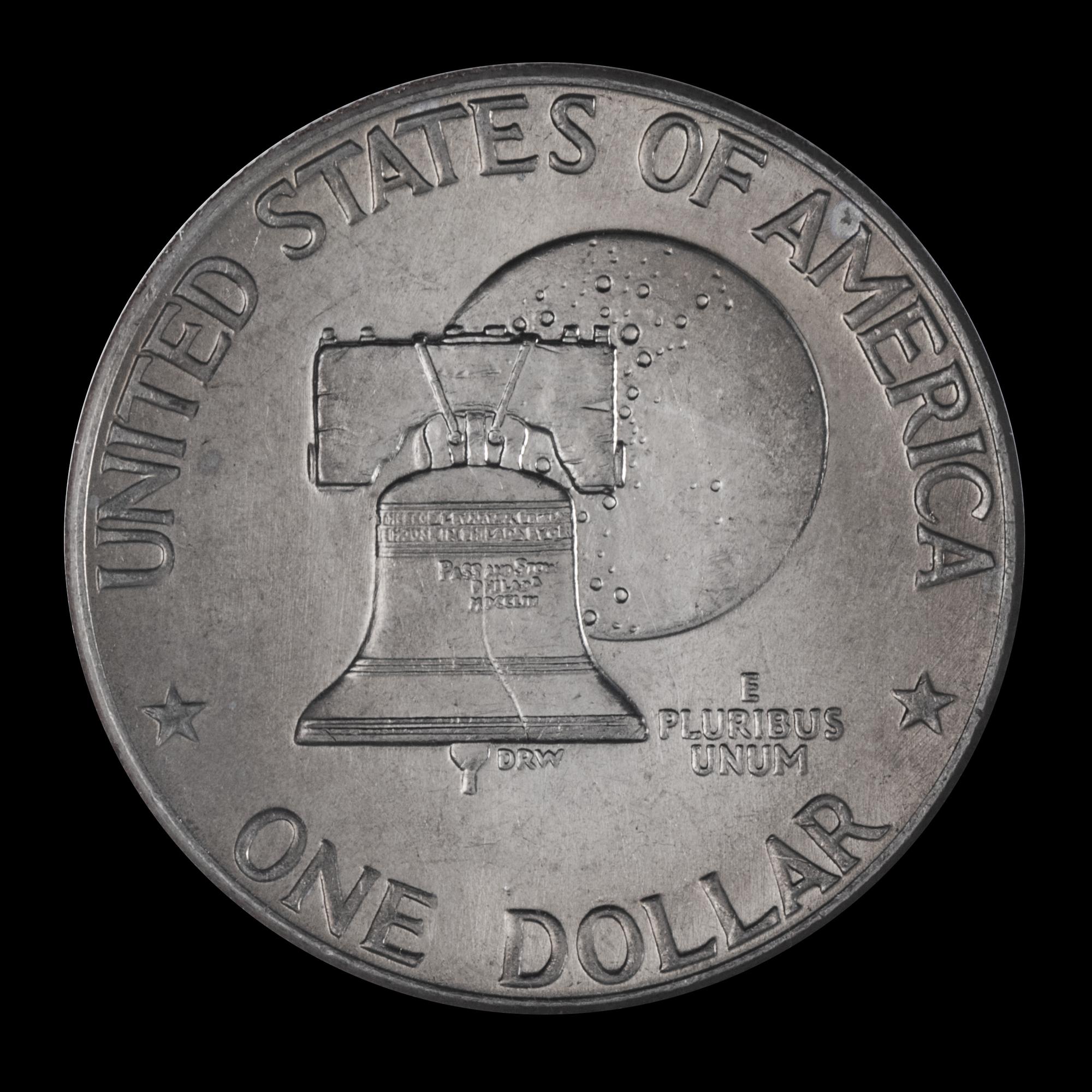 A United States 1976-D Eisenhower: Type 2 $1 Coin — NGC GRADED MS66