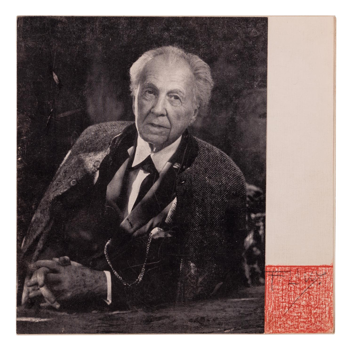 [FRANK LLOYD WRIGHT] -- [ENDOWMENT FUND]. A small archive of correspondence relating to Wright and the Frank Lloyd Wright Endowment fund. Comprising: