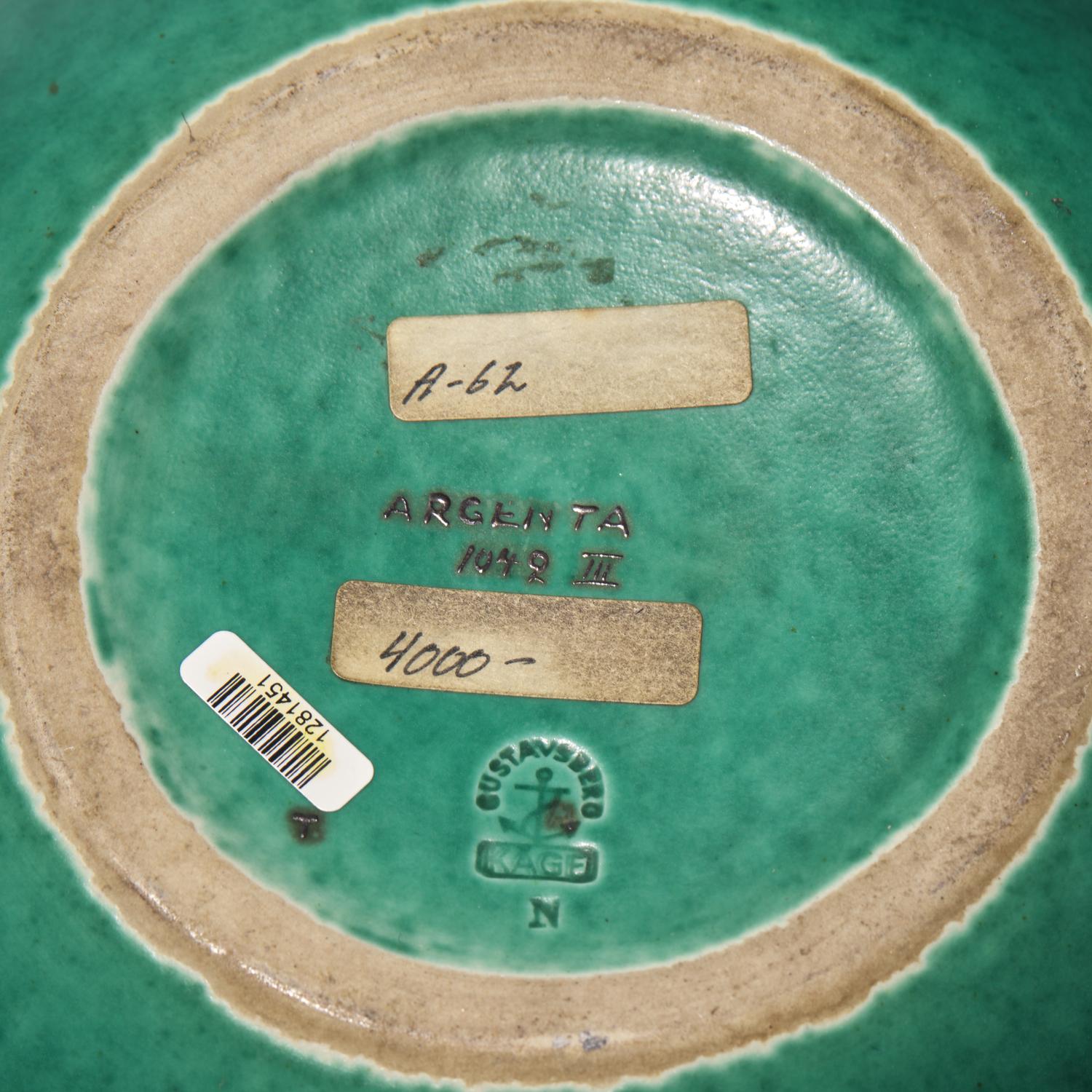 Gustavsberg Argenta Vase, c. 1940