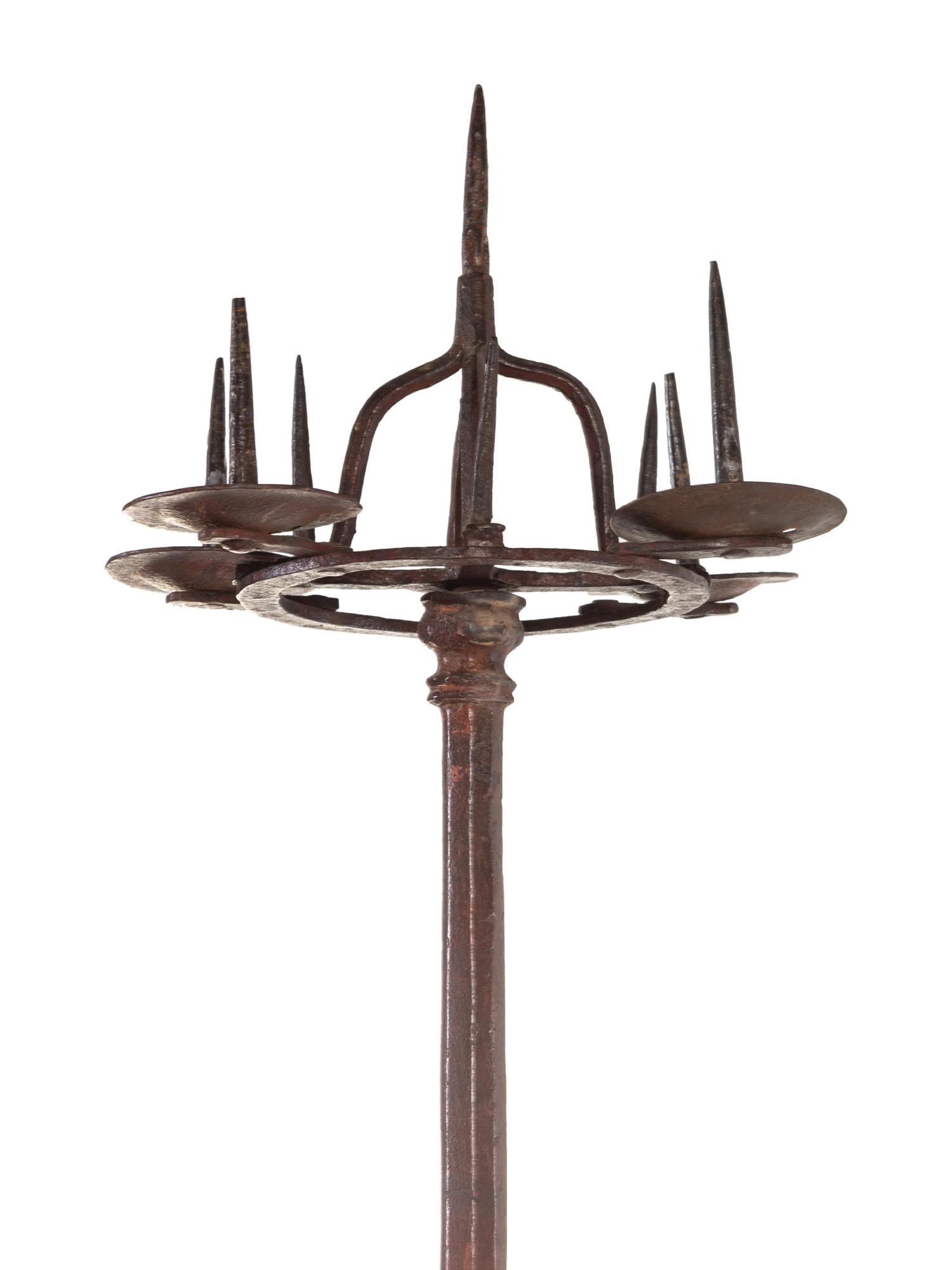 A Continental Iron Torchère