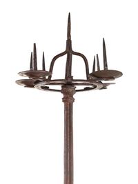 A Continental Iron Torchère