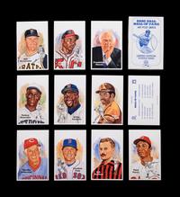 A Complete Run of 1980-2002 Series One Through Fifteen Perez-Steele Baseball Hall of Fame Post Cards