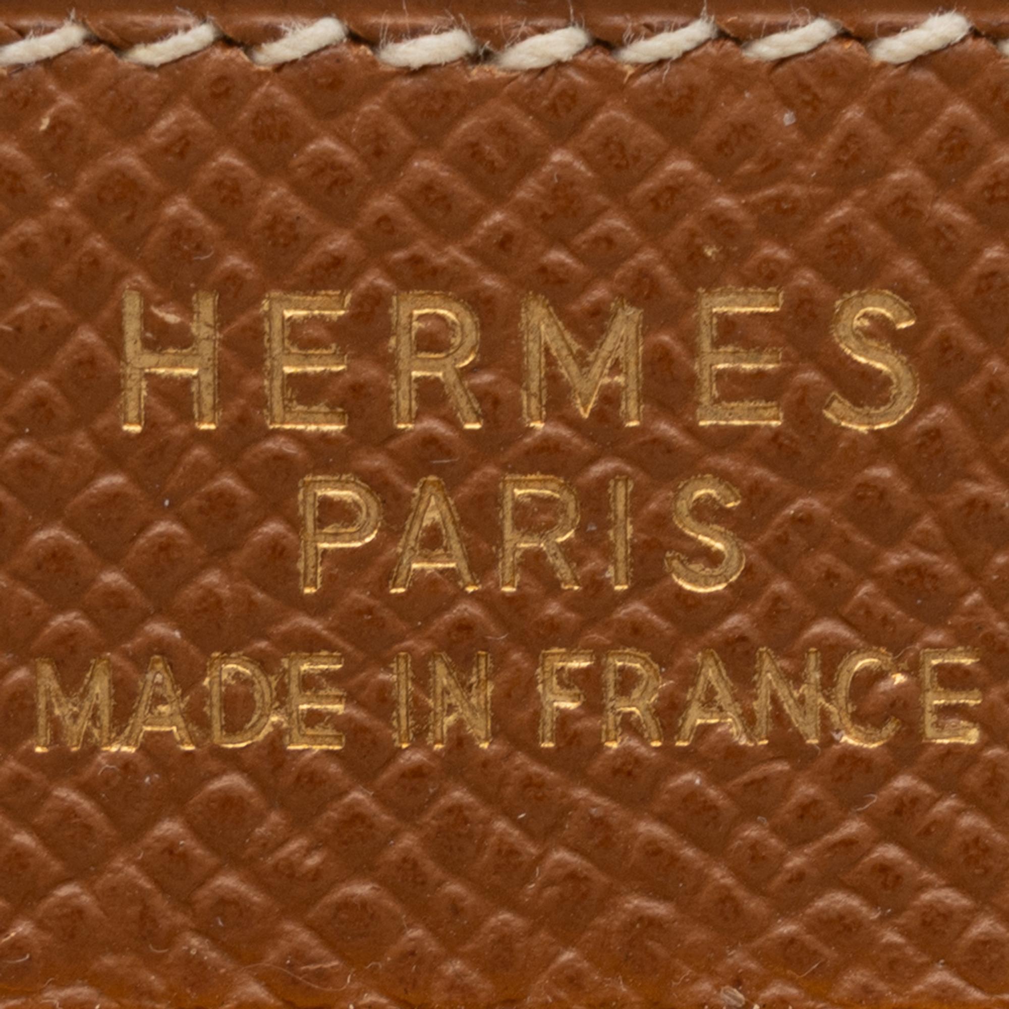Hermès, Kelly 35 in Gold Epsom