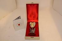 An English Silver Goblet, Jocelyn Burton Height 6 1/4 inches. — LONDON, 1975