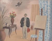 Le Peintre dans son Atelier (Autoportrait), 1929