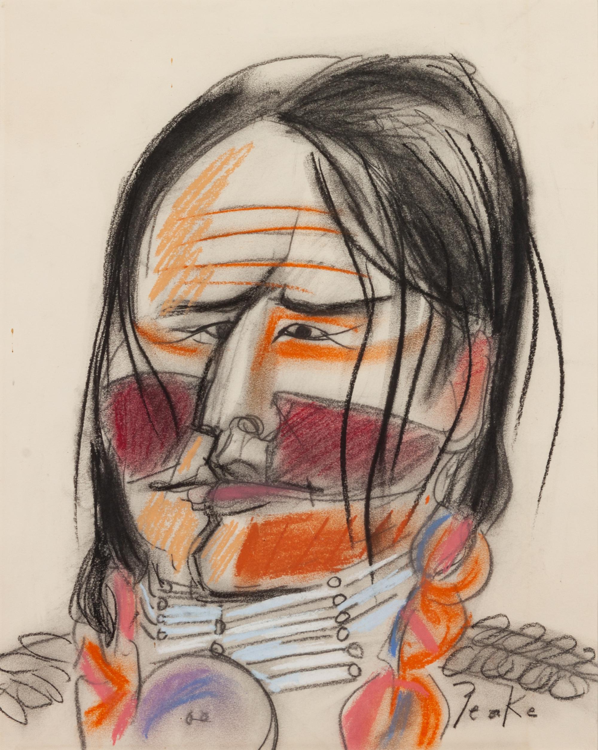 Portrait of an Indian Man