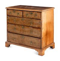 A William and Mary Walnut Chest of Drawers