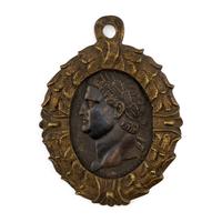 A Set of Three Bronze Medallions of Roman Emperors