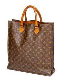 Louis Vuitton Monogram Canvas Tote Bag, 2000s 15.5" H x 14.75" W x 4" D; Handle drop: 4.5"