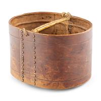 Yup'ik Bentwood Bucket, with Handle