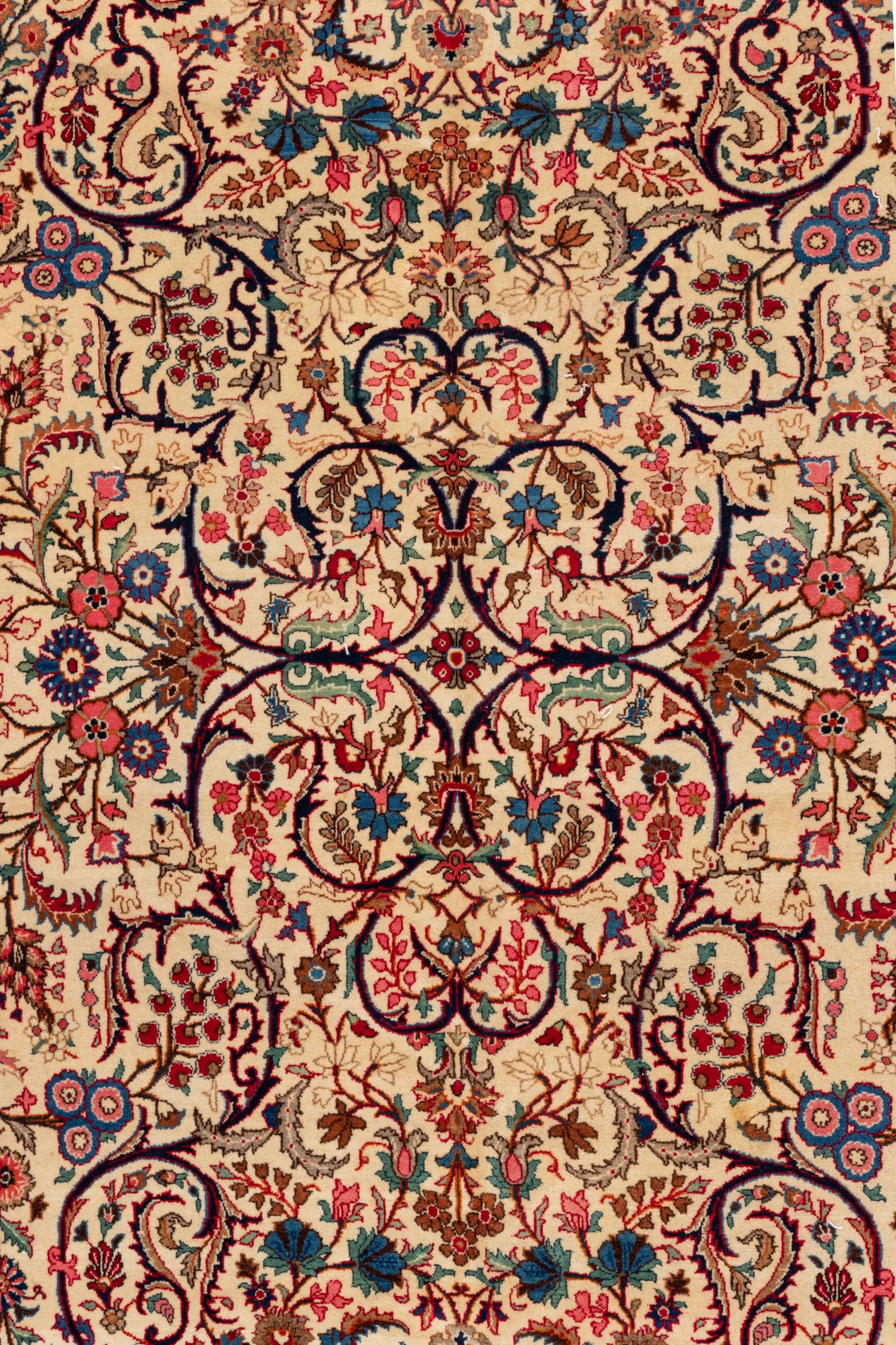 A Kirman Wool Rug