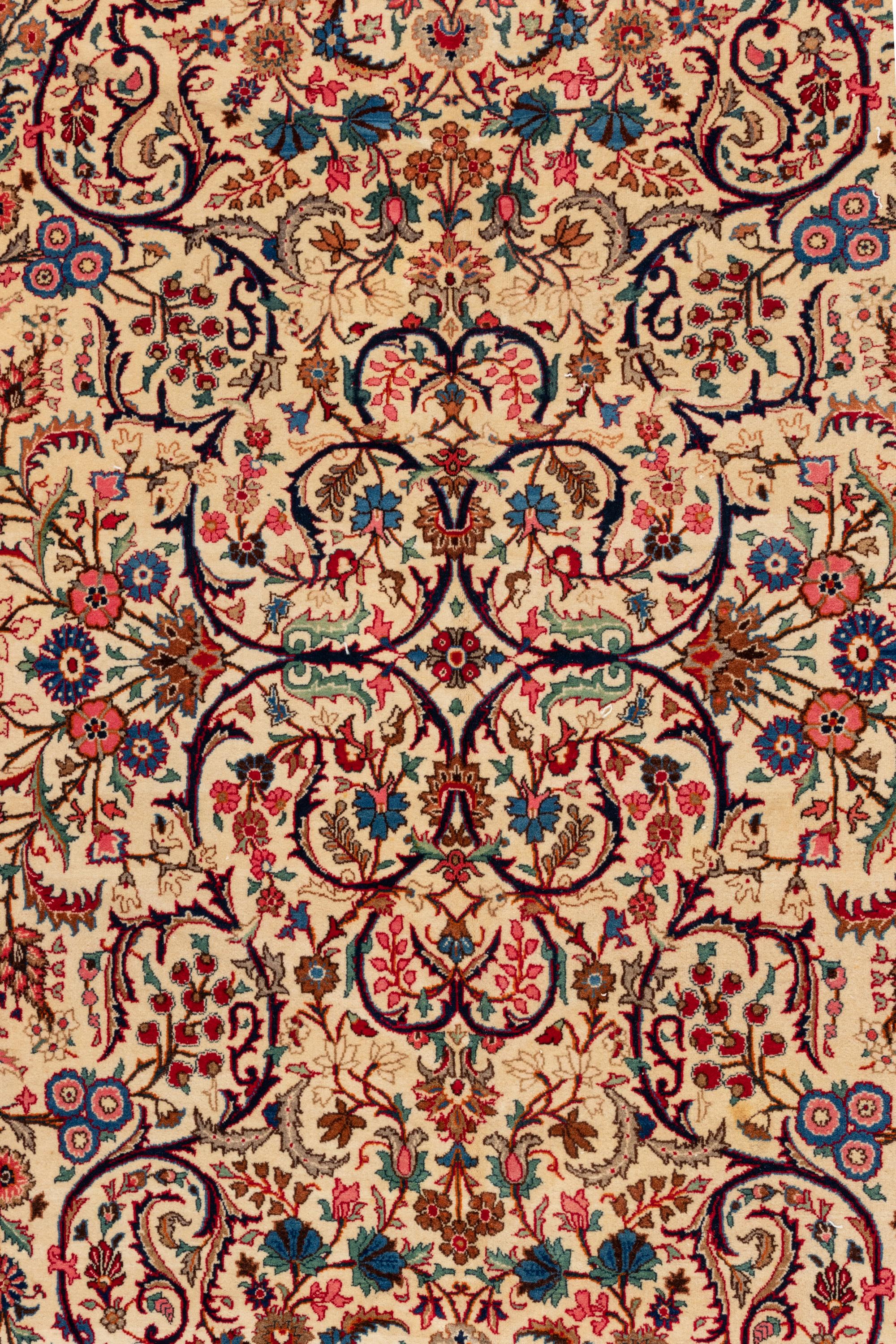 A Kirman Wool Rug