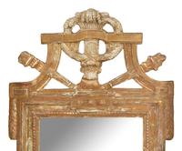 A Swedish Neoclassical Giltwood Mirror