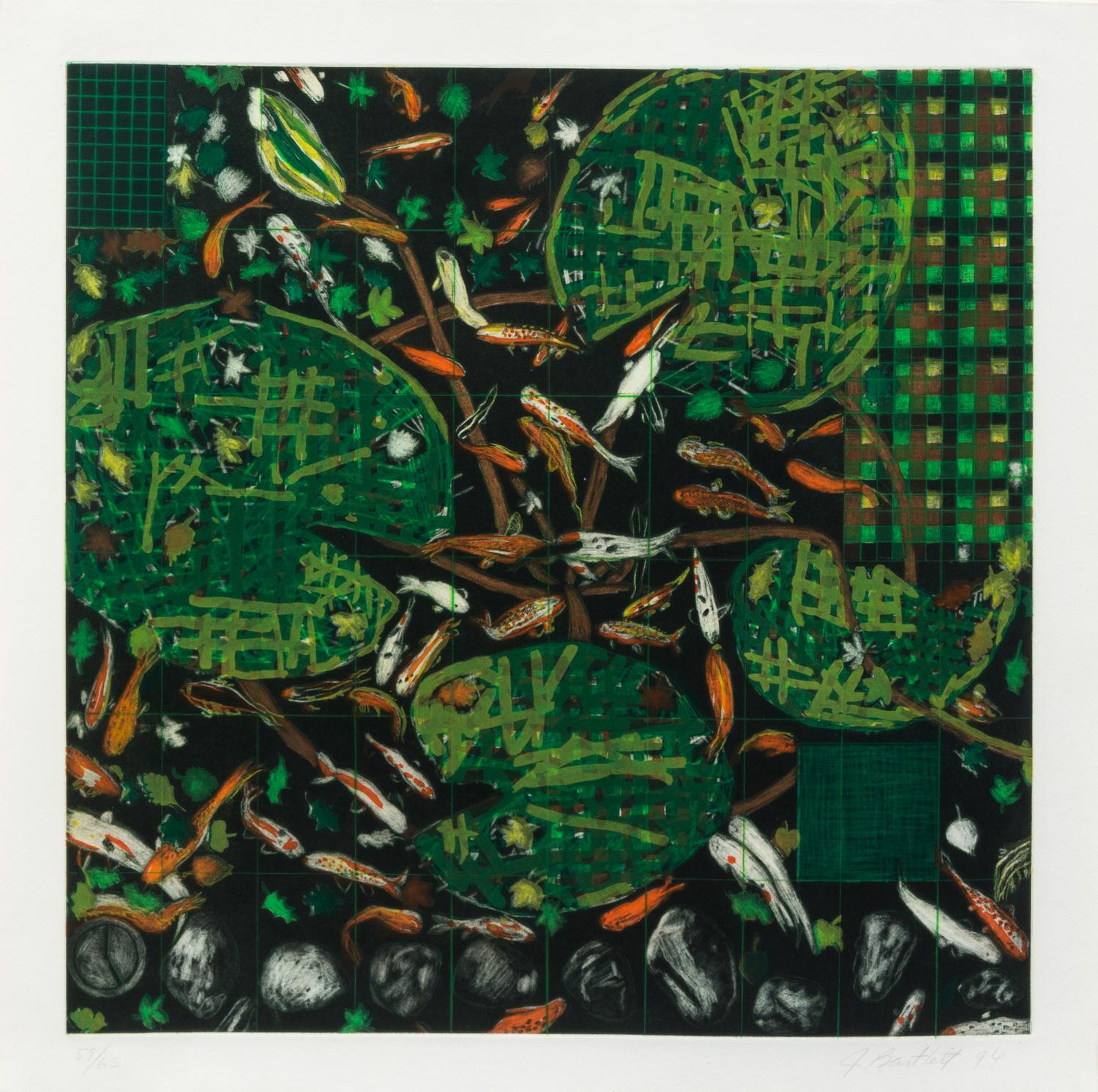 Jennifer Bartlett, (American, b. 1941) (American, b. 1941), Air: 24 Hours, 1993 (a group of 3)