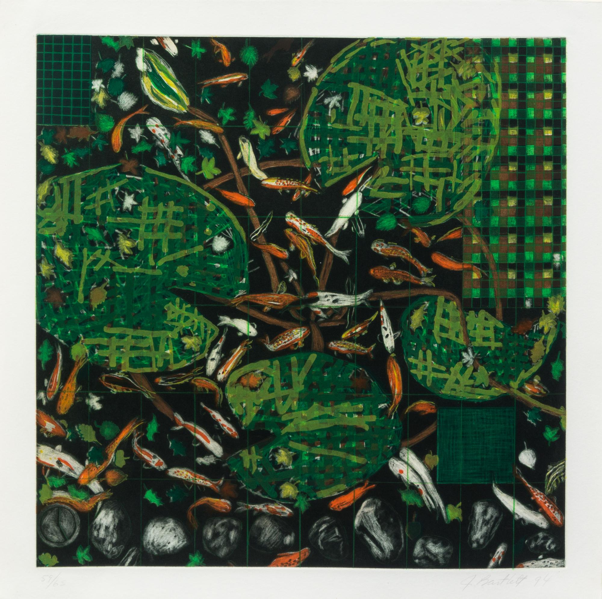 Jennifer Bartlett, (American, b. 1941) (American, b. 1941), Air: 24 Hours, 1993 (a group of 3)