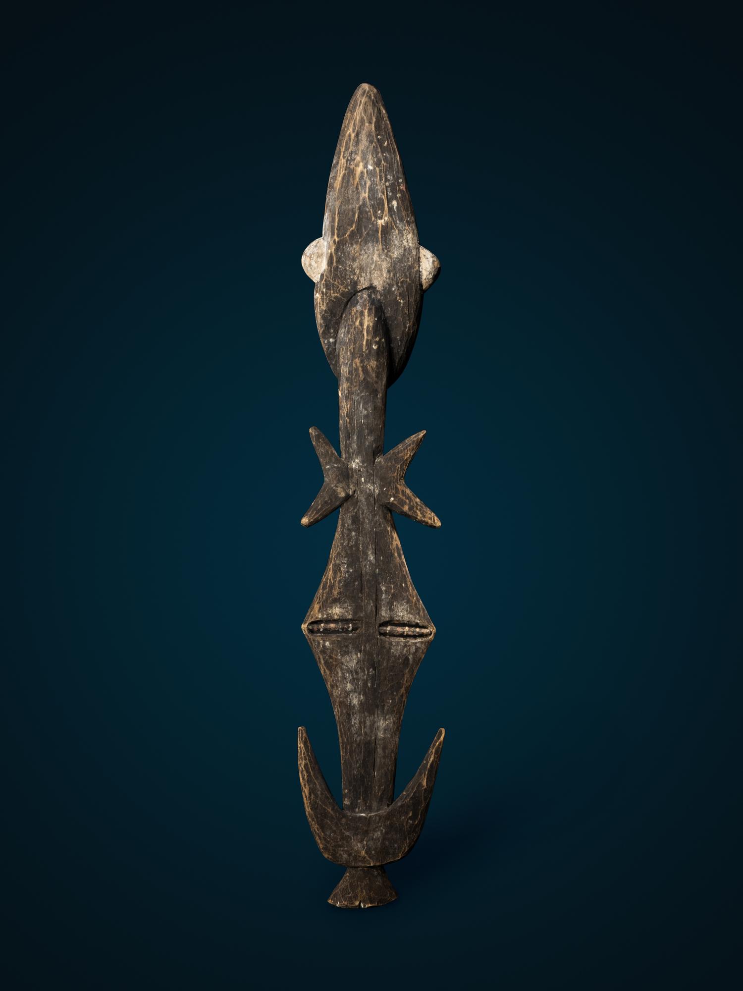 An Iatmul Wood Basket or Suspension Hook