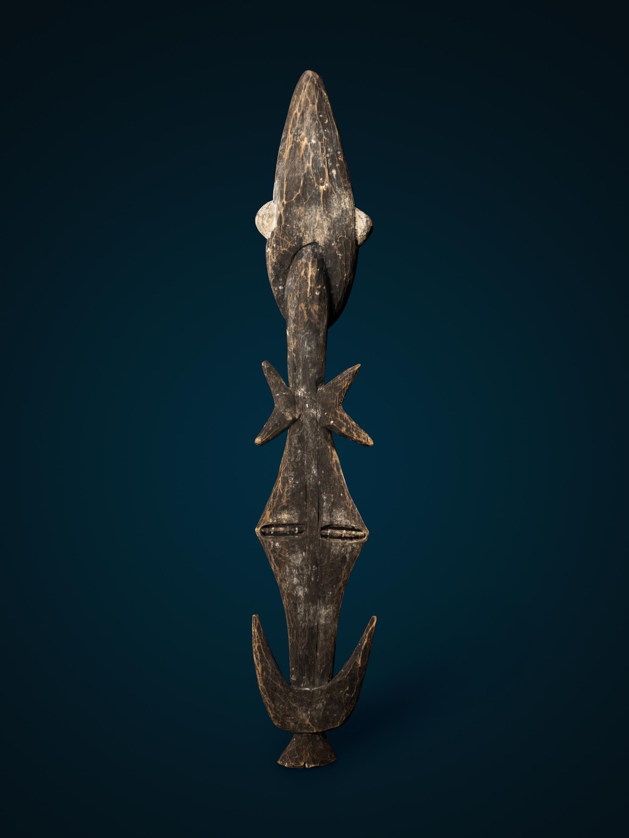 An Iatmul Wood Basket or Suspension Hook