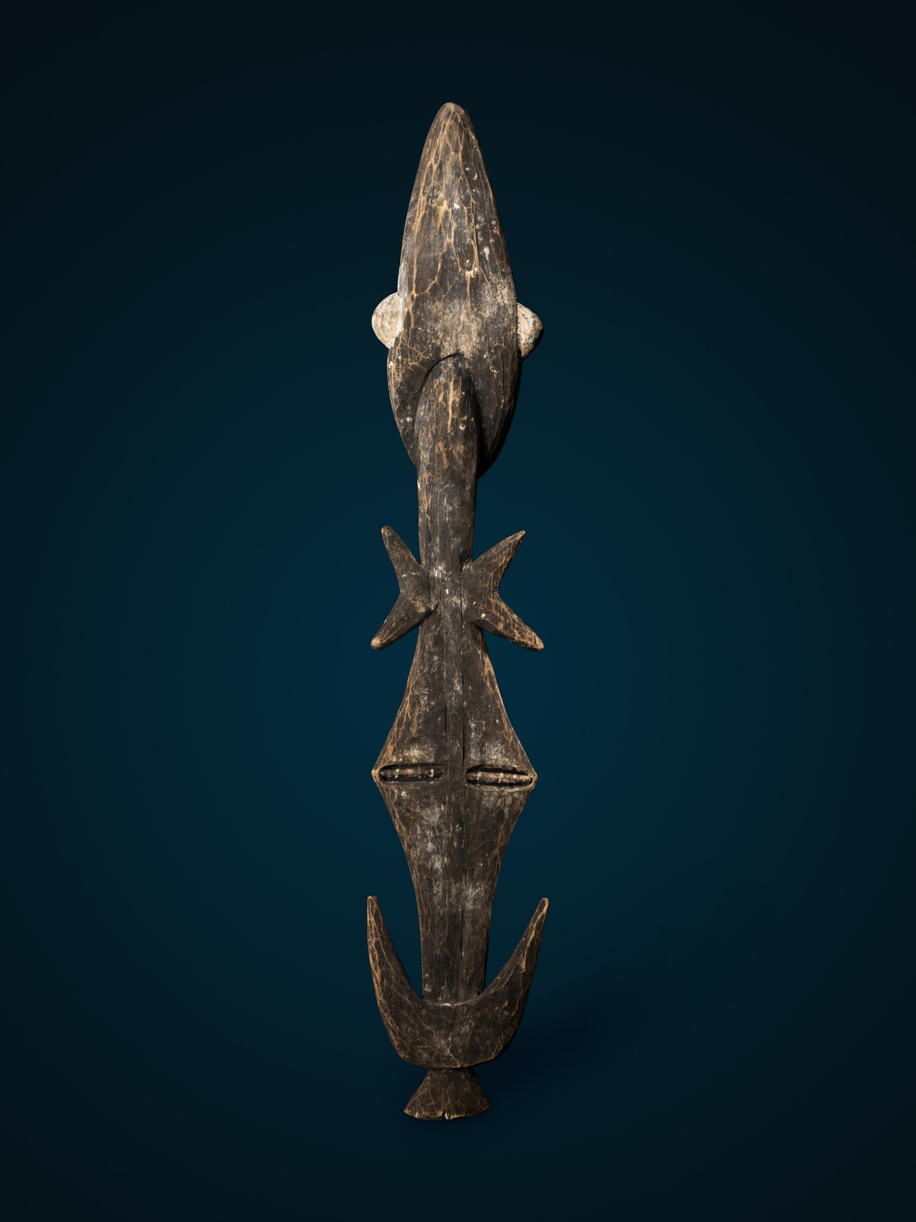 An Iatmul Wood Basket or Suspension Hook