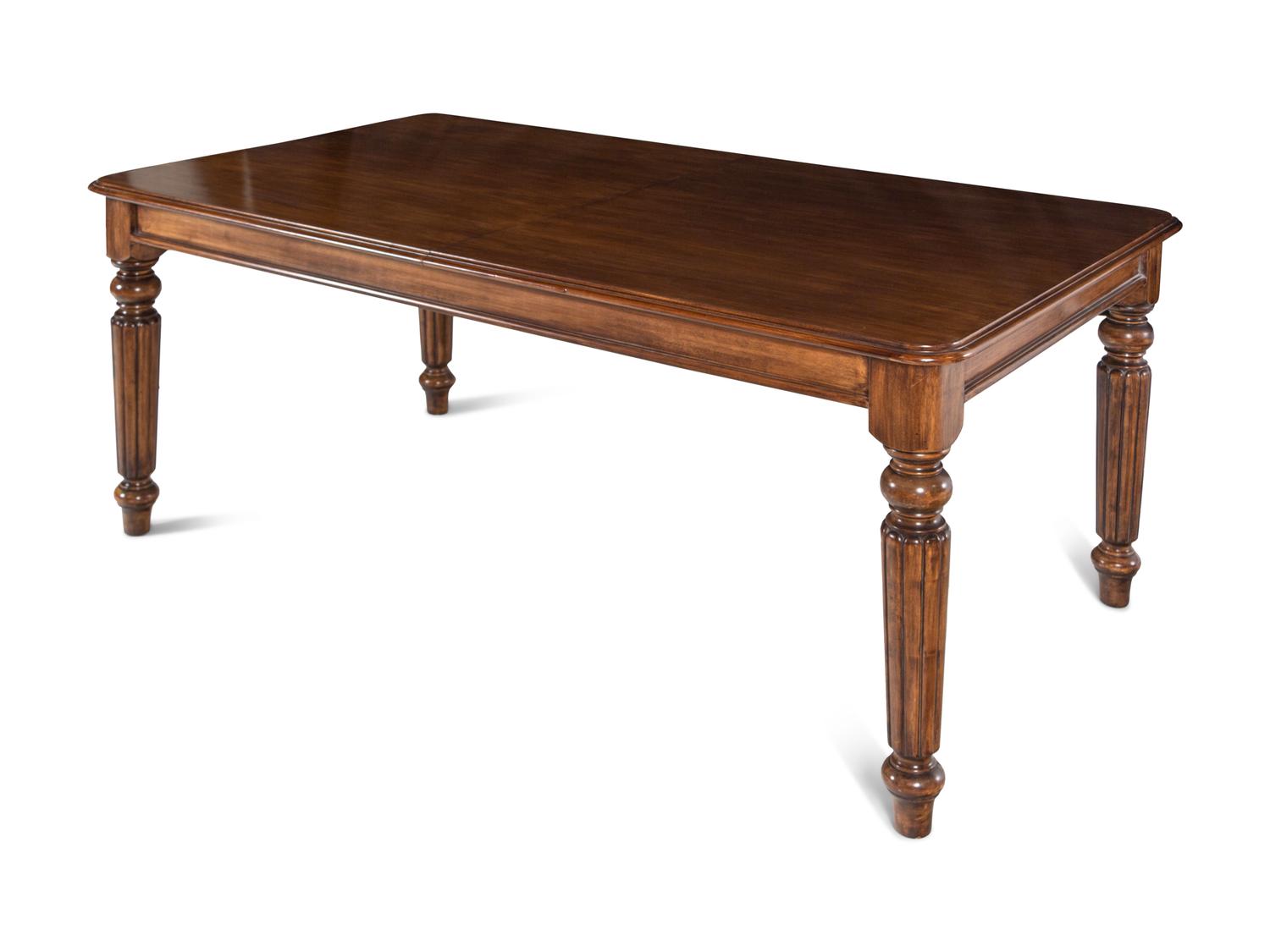 A William IV Style Walnut Dining Table