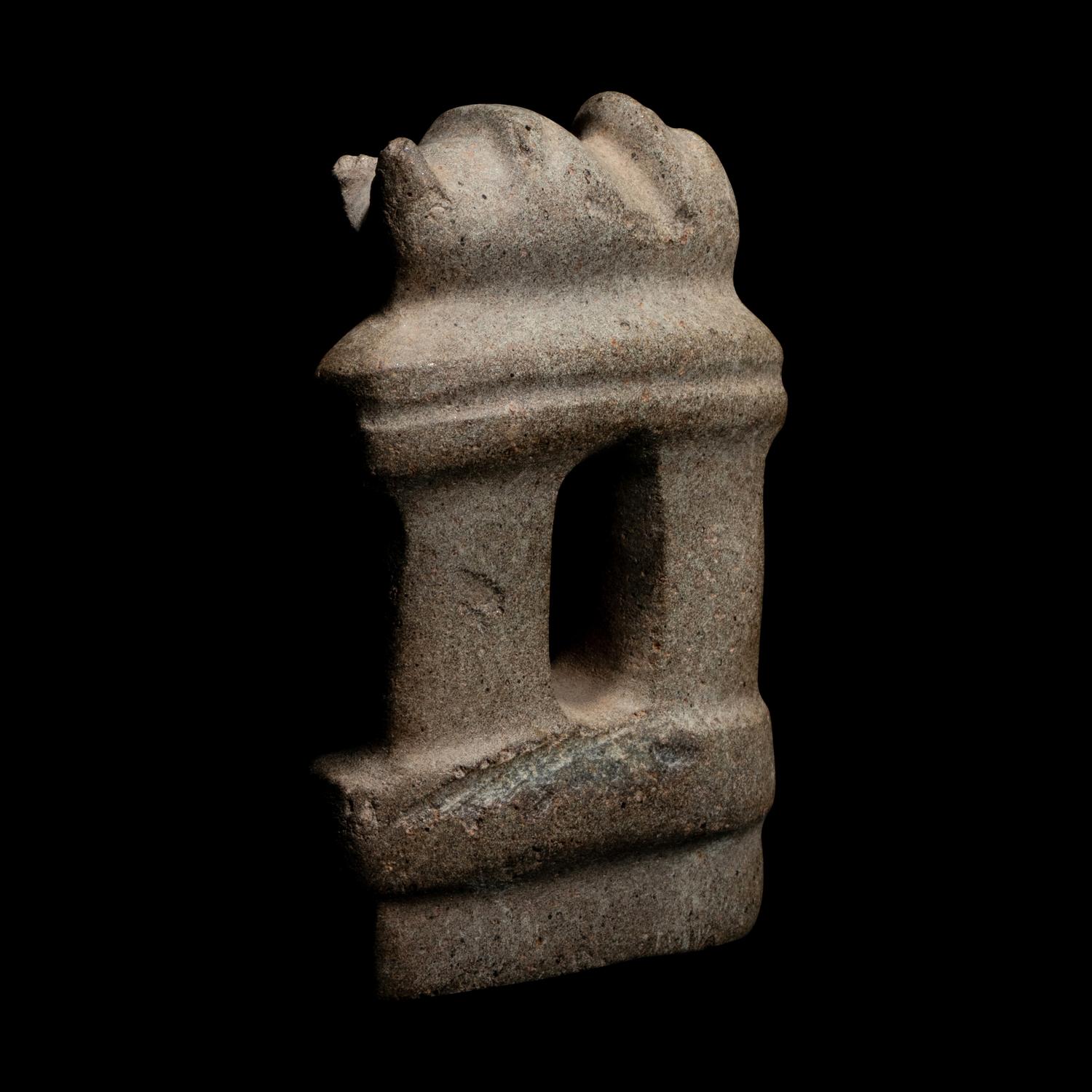 A Mezcala Greenstone Temple