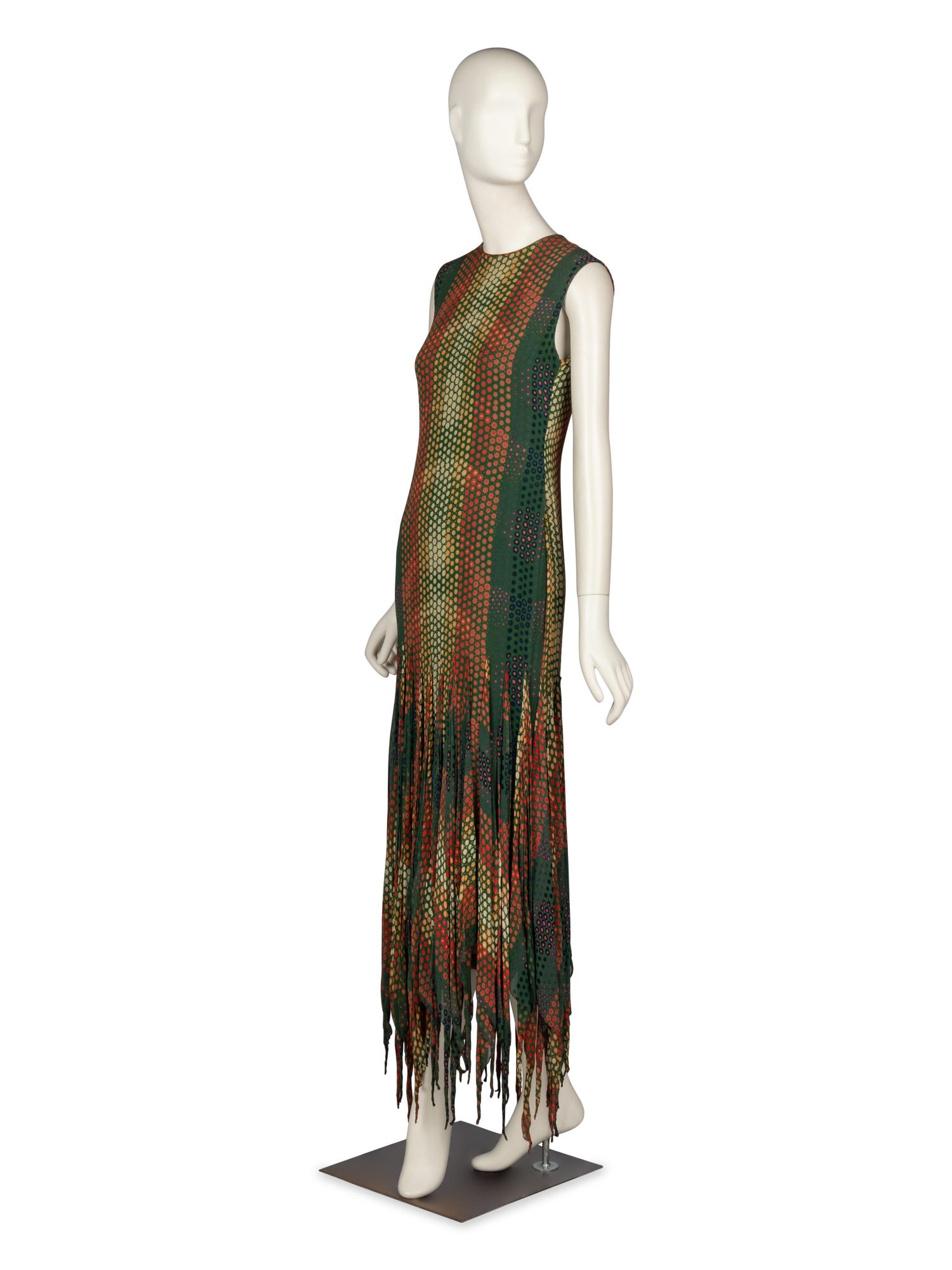 Pierre Cardin, Printed Gown, c.1960's