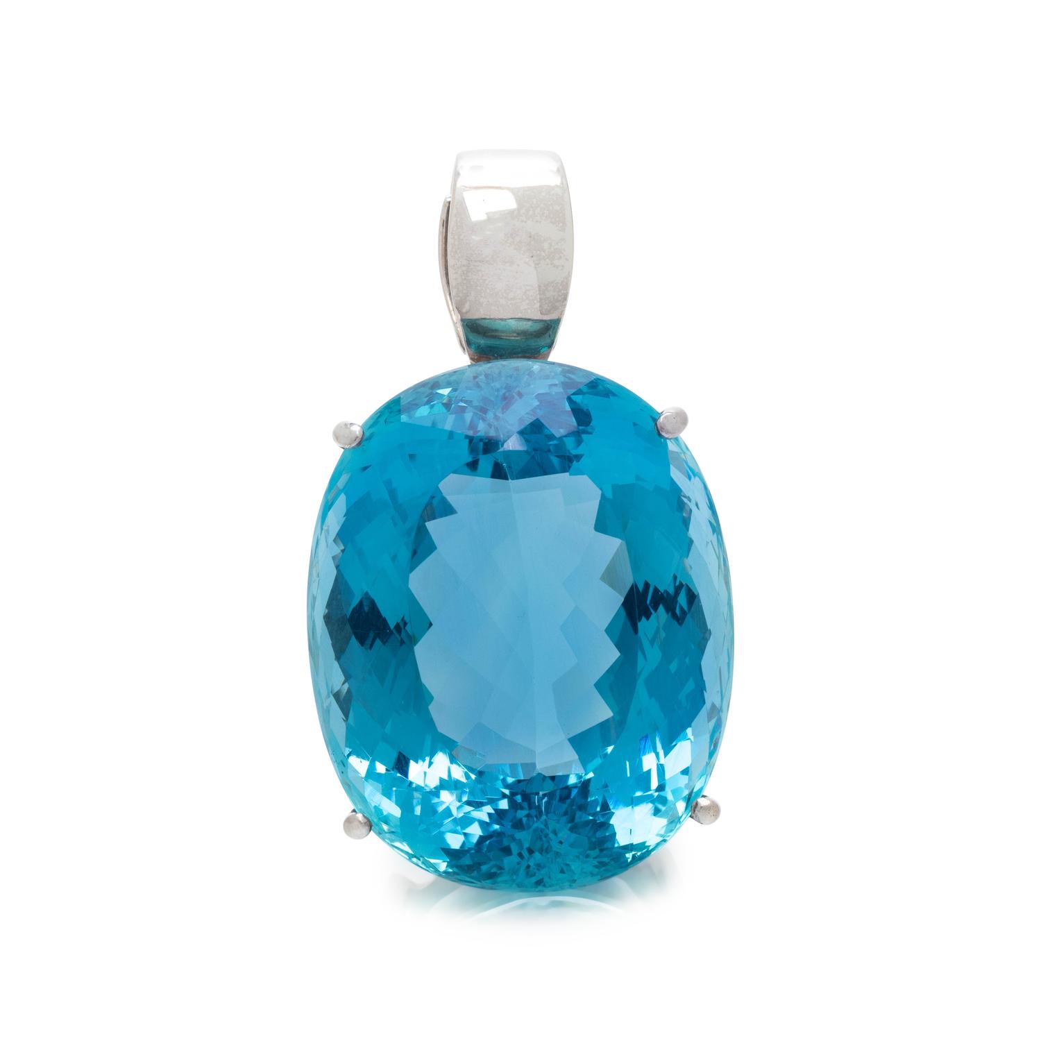 AQUAMARINE PENDANT