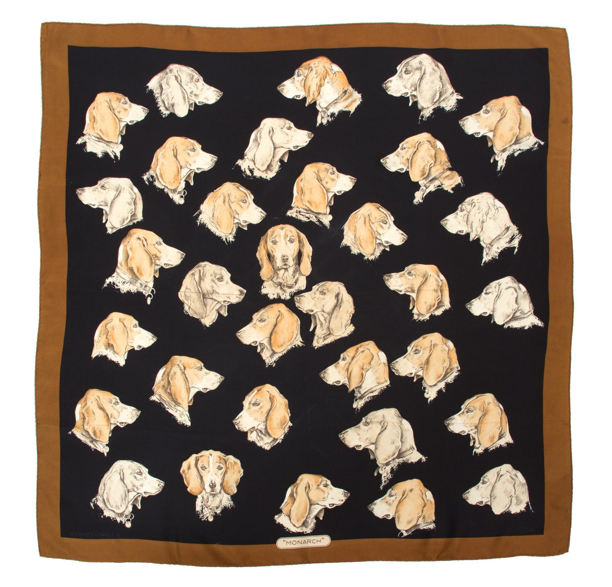 An Hermes 90cm Silk Scarf, 36" x 36".