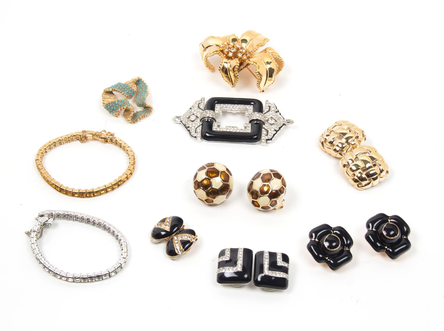 A Group of Ciner Jewelry,