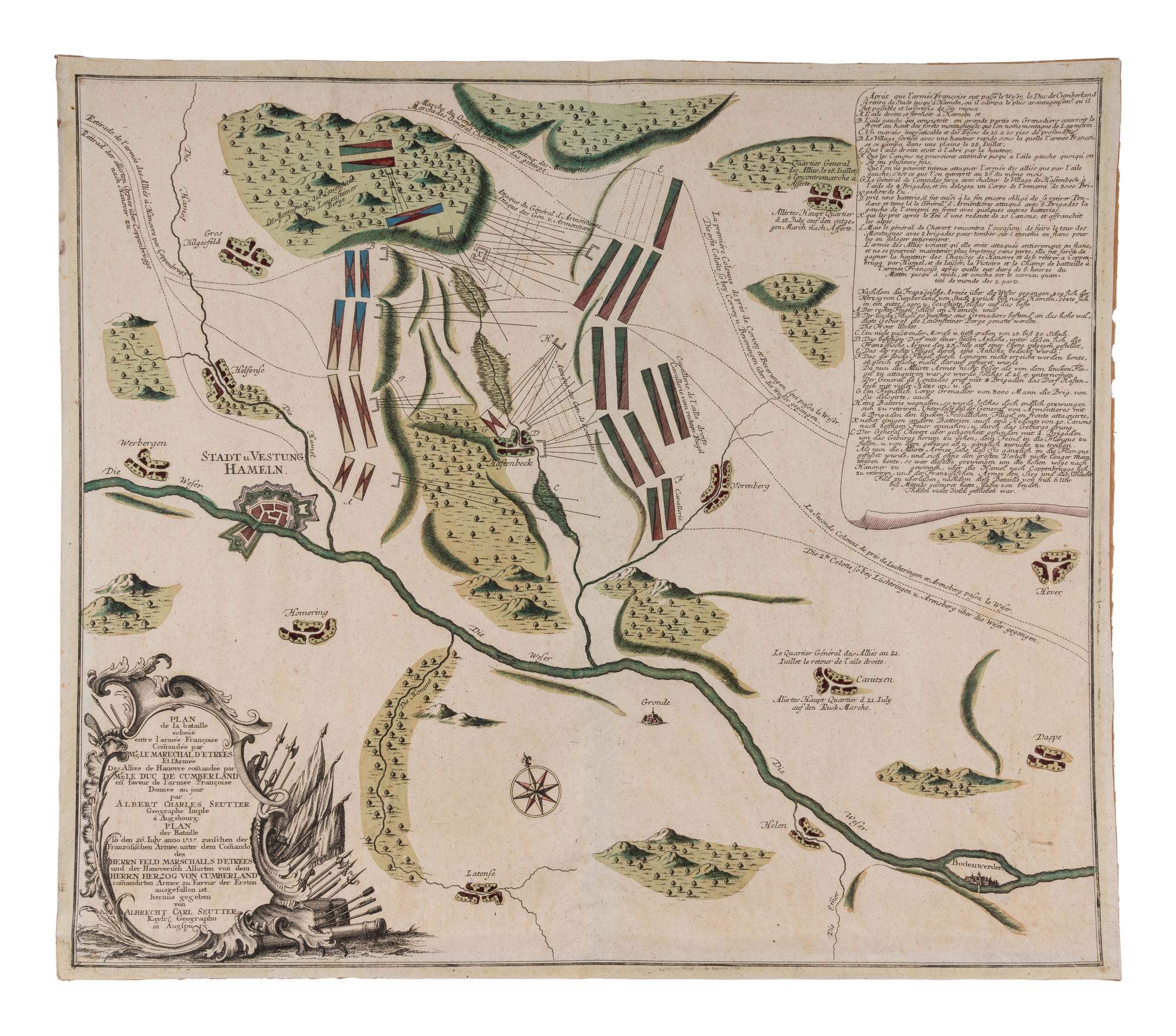 [MAPS & PLANS]. A group of approximately 66 engraved maps or plans, primarily of Europe, but also including the World, Africa, the Americas, or Asia.