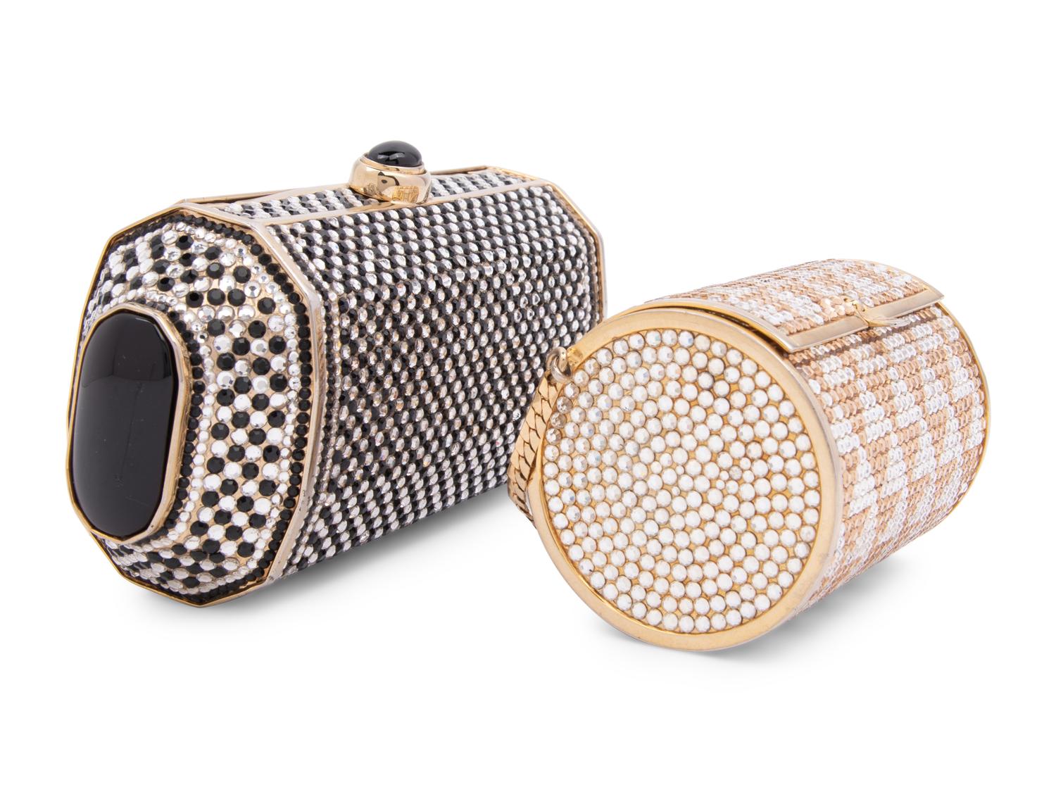 Two Judith Leiber Minaudières