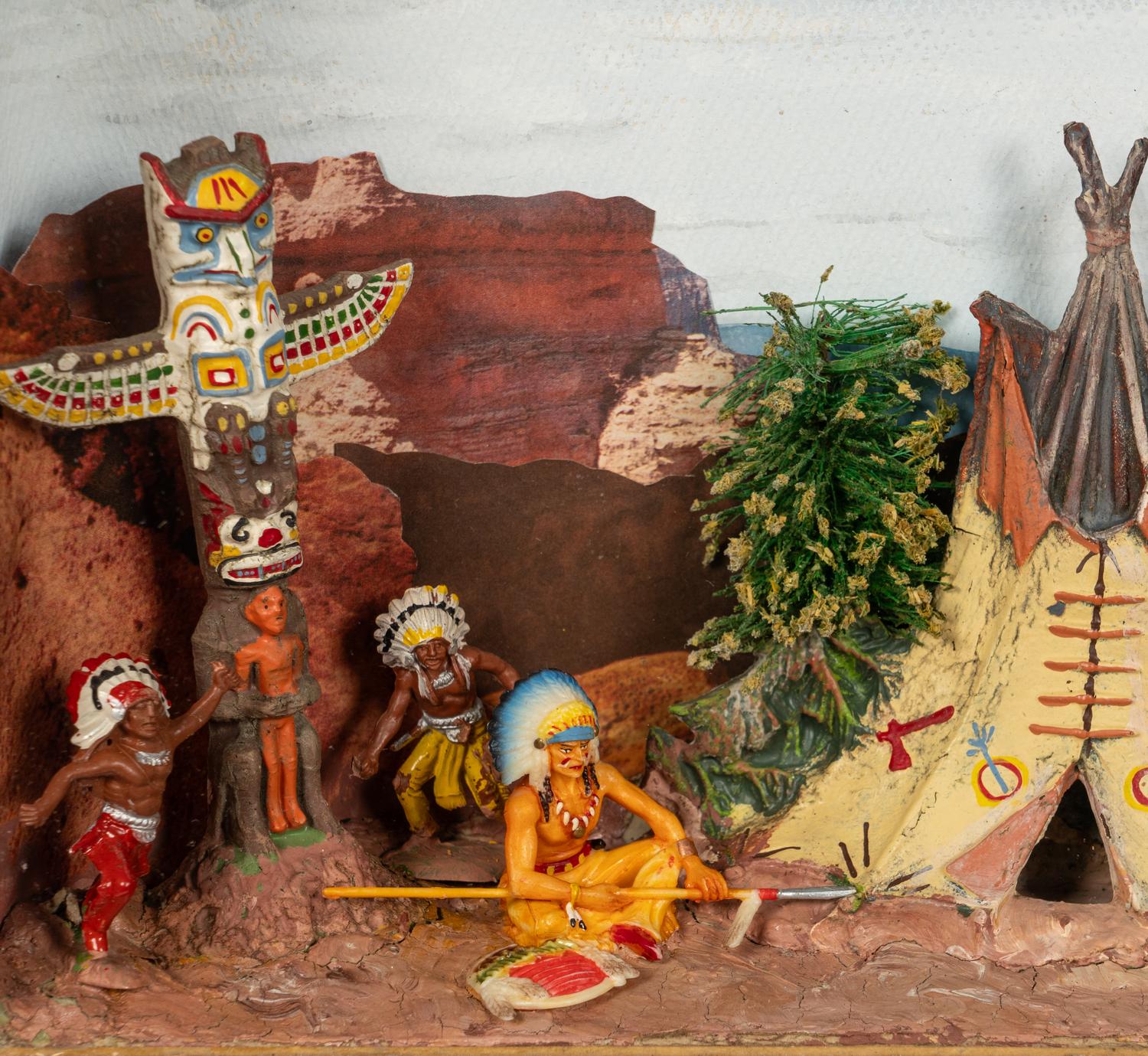 A Narcissa Thorne American Indians Diorama