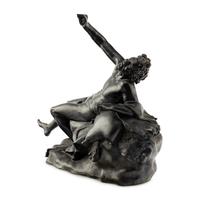 An Italian Bronze Figure of Drunk Silenus