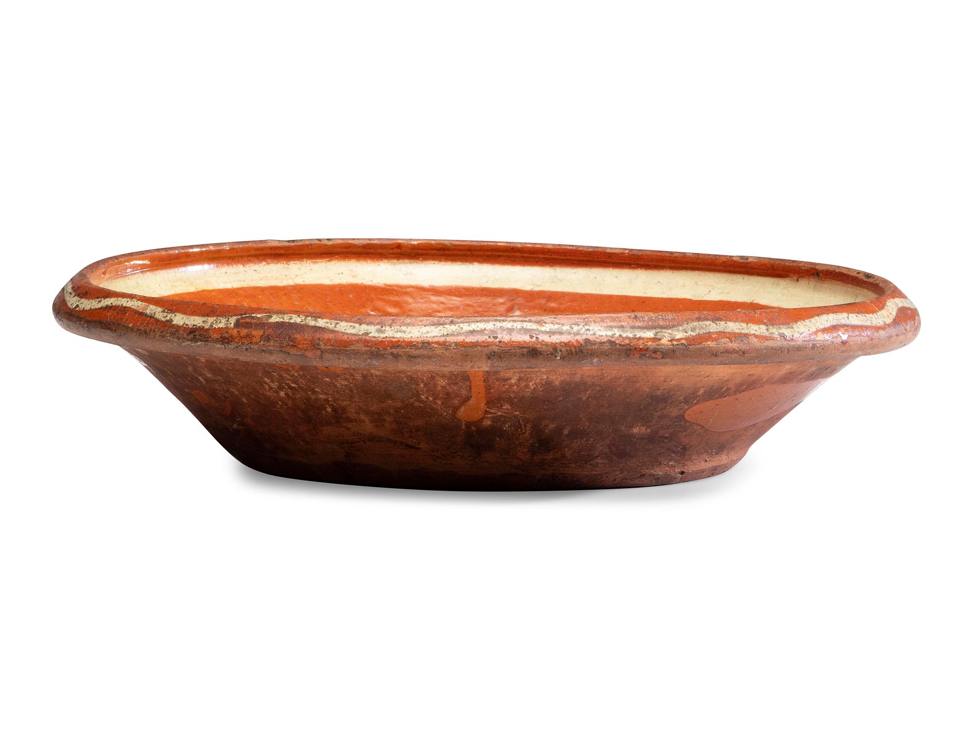 A Redware Bowl
