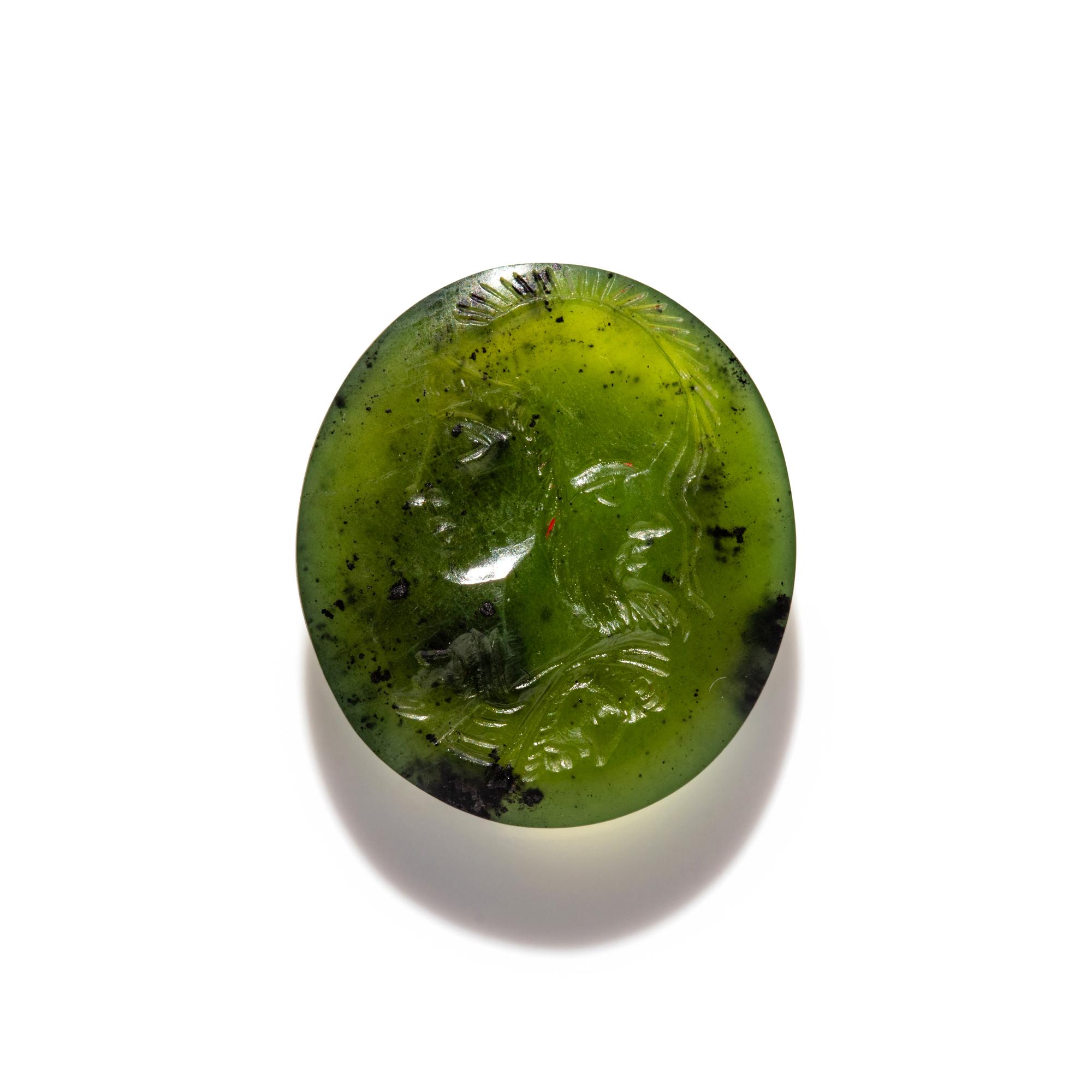 A Roman Plasma Intaglio with a Four-Faced Gryllos