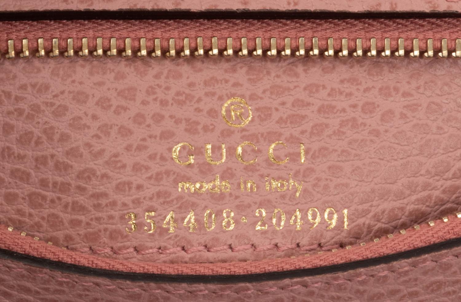 Gucci Brown Leather Swing Tote Bag, 2014